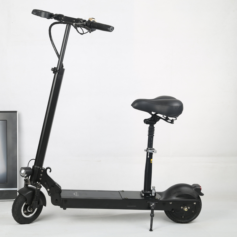 Remote control 2 wheel self balance electric scooter with handlebar and seat
