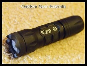 Premium USA Elzetta Flashlight Alpha A313 Crenellated 315 lumen High-Low Tailcap