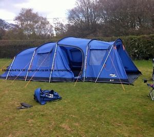Vango Maritsa 600 Tent USED ONCE Plus Enclosed Canopy, Carpet and Footprint