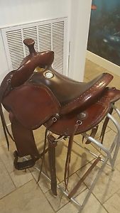 CLINTON ANDERSON by Martin saddlery.   15/16 seat.used 2 times!! Nice nice!!!
