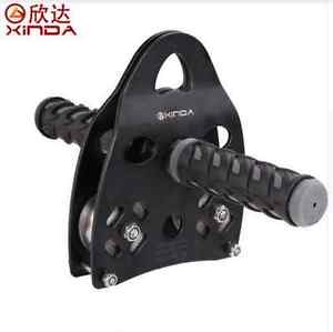 Flying Fox Zip Line Fast Light Quality Kids Fun Rock Climbing Trolley Pulley Pro