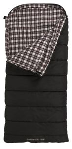 TETON Sports Outfitter XXL -35F Sleeping Bag, Black, Right Zip