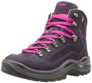 Lowa Women's Renegade Pro Goretex Mid Hiking Boot,Prune,8.5 M US