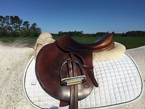 Bruno Delgrange Jumping Saddle 16.5"