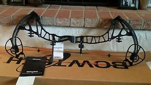 Bowtech RPM 360 60# Black RH 2016 New With Tags In Box