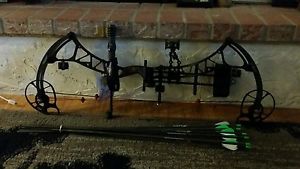 BOWTECH EXPERIENCE 60-70# BLACK LH NEW IN BOX 2016 RAK PACKAGE TUNED AND SET UP