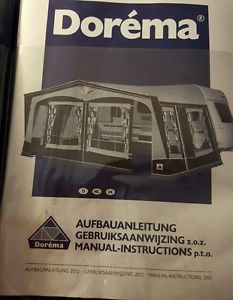 Vorzelt Wohnwagen Dorema Ibiza 240 DE LUXE