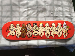 SIGNED SEAN CLIVER ADAM MCNATT SKATEBOARD DECK NUMBER 7 OUT OF 100