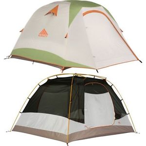 Kelty Tent Trail Ridge 4 Camping Outdoor 4 Man White Green 40814211