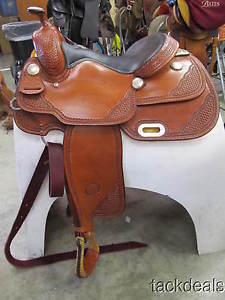 Billy Cook Pro Reiner Reining Saddle 15" Wide Demo Used 1X NICE!!