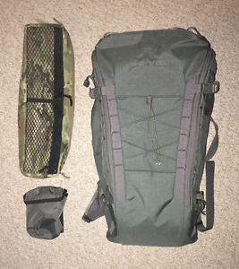 Arc'teryx LEAF Khard 45 pack + 2x LBX pouches (Arcteryx Wolf SEAL Multicam EDC)