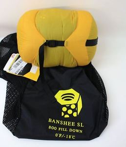 MOUNTAIN HARDWEAR Banshee Waterproof Sleeping Bag 800 Goose Down Filled Size R