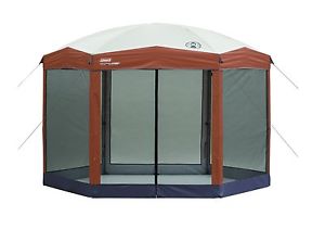 Coleman Screen In 12 x 10 Instant Screened Camping Canopy Tent Outdoor Bug Shade