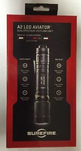 SureFire A2 LED Aviator Dual Spectrum Dual Output Red LED 110 Lumens Olive Drab
