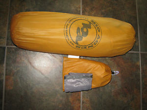 Big Agnes Fly Creek UL3 Tent with footprint and gear loft