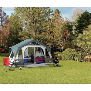 Outdoor Living Tent Camping Sporting Good Spacious Windows Mesh Comfortable