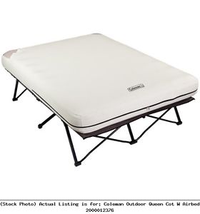 Coleman Outdoor Queen Cot W Airbed 2000012376
