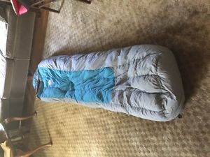 Big Agnes Sleeping Bag ROXY ANN 15 regular size and right zip - gently used