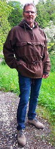 NEUHEIT SCHLUPFJACKE / ANORAK AUS GEBIRGSLODEN Braun oder Jägergrün