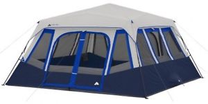 Ozark Trail 14-Person 2 Room Instant Cabin Tent Blue