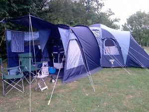 VANGO DIABLO 600 6 MAN/PERSON TENT-FULLY SEWN IN GROUNDSHEET