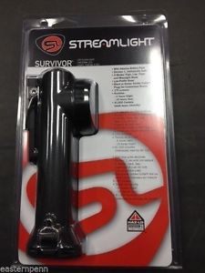 Lot of 3 2015 Model 175 Lumens STREAMLIGHT SURVIVOR LED BLK 4AA FLASHLIGHT 90545