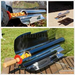 Portable Solar Oven Fuel Free Outdoor Cooker Stove BBQ Cooking Camping Heating