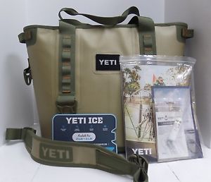 YETI Hopper 30 Field Tan/Blaze Orange *NEW*