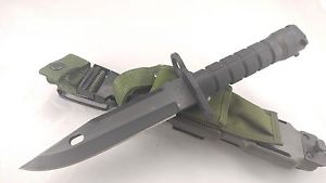 Buck 188 Black Parkerized Bayonet Knife - Vintage 1996 - RARE