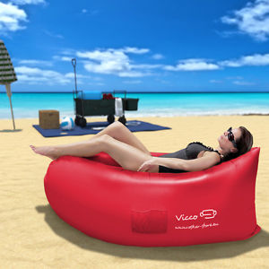 Cama hinchable sofá hinchable salón puf cojín tumbona hinchable de nylon