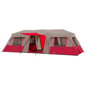 Ozark Trail 15 Person 3 Room Split Plan Instant Cabin Tent Organizer No Assembly