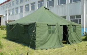 12 person military army tent camping hunting double layer waterproof 16'x16'