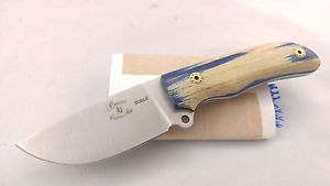 Busse Custom Shop Lil Smokey Knife - Elmax Steel - Maple Handle - Blade 2016