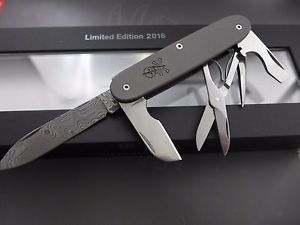 Victorinox Titanium Custom Damascus Pioneer X Electrician Limited Edition 2016