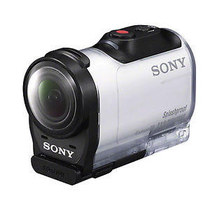 Sony AZ1 Action Cam Mini with Wi-Fi + Waterproof Case HD Camcorder Tessar Lens