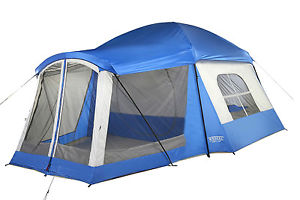 Outdoor Camping Hiking Family Cabin 8 Person Dome Tent by Wenzel Klondike