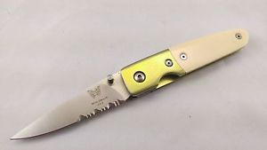 Benchmade 850 Gentleman's Knife - Titanium & Micarta Handle - DISCONTINUED
