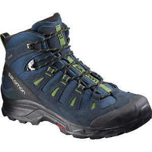 Salomon Quest Prime Gtx Unisex Boots Walking Boot - Midnight Blue Deep Turf