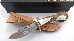 Buck 192 Vanguard LE Knife - Tracks Series: Wild Boar w/Crown Stag -DISCONTINUED