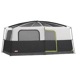 Coleman Prairie Breeze 9p cabin tent boasts 140 sq. ft. of living space