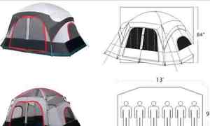 Giga Tent Katahdin 13 x 9 Tent 2 Rooms