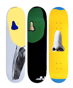 Rare (Set of 3) John Baldessari Supreme Skateboard decks (kaws, koons, hirst,)