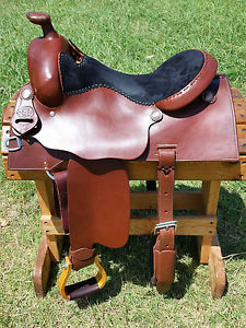 16" Spur Saddlery Reining Trail Saddle (Made in Texas)