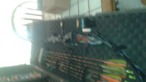 Compound bow  lots of extras, reduced price and passing the savings to you