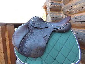 BLACK COUNTRY RICOCHET 17 1/2" EXCELLENT CONDITION INCREDIBLE SADDLE! FREE SHIP!