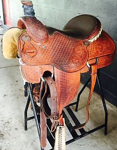 Cactus Team Roping Saddle 15inch