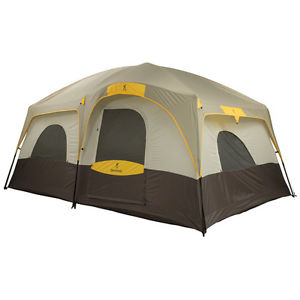 New! Browning Big Horn Family Camping/Hunting Tent 2 Rooms W/Doors Free Standing