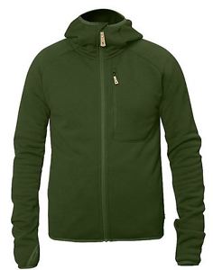 Fjäll Räven - Abisko Fleece Hoodie - M-XXXL - pine green - Jacke aus G-1000