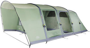 Vango Capri 600XL Airbeam Tent, Epsom, 2015 Refurbished Model (C02BL)