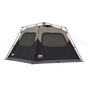Coleman 6-Person Instant Cabin Tent Spacious Interior Has Room For 2 Airbeds